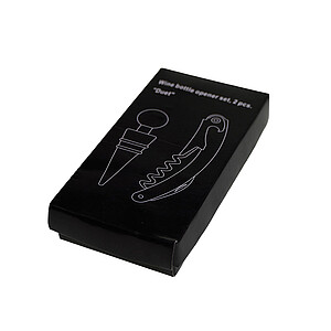 2 piece wine bottle opener set 