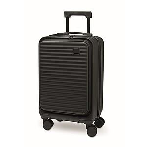 20 inch hard-shell ABS trolley, black