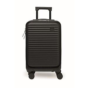 20 inch hard-shell ABS trolley, black