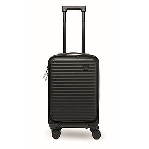 20 inch hard-shell ABS trolley, black