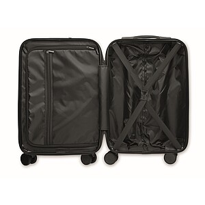 20 inch hard-shell ABS trolley, black