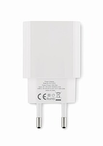20W 2 port USB charger EU plug