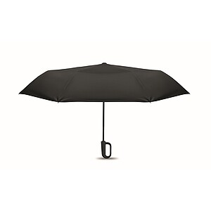 21 inch windproof umbrella, black