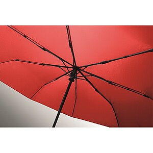 21 inch windproof umbrella, red