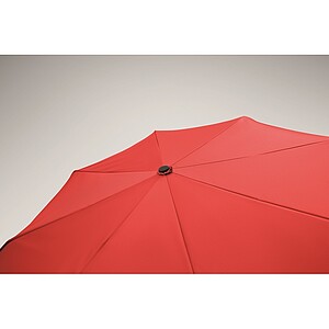 21 inch windproof umbrella, red