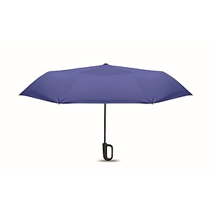 21 inch windproof umbrella, royal blue