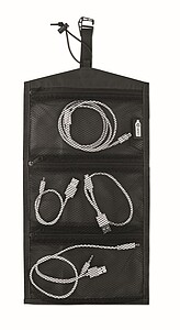 210RPET travel cable organizer