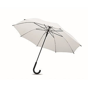 23‘’ auto open umbrella, white