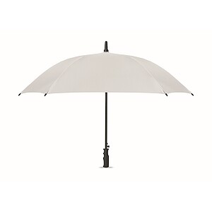 23 Windproof square umbrella, white