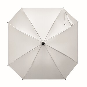 23 Windproof square umbrella, white