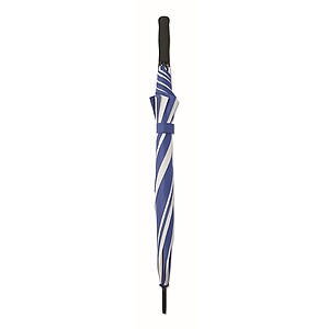 27 inch umbrella, white/blue