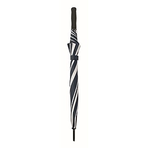 27 inch umbrella, white/dark blue