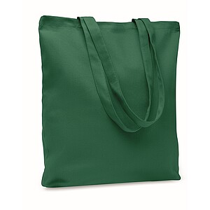 270 gr/m2 Canvas shopping bag, dark green