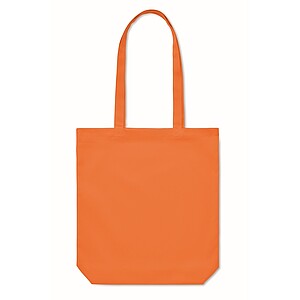 270 gr/m2 Canvas shopping bag, orange