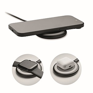 3 in 1 wireless charger 15W, black