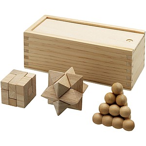 3 pcs brain teaser set