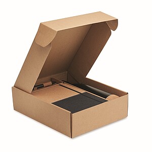 3 piece gift set in box, black