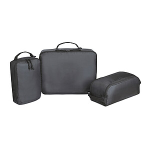 3 Piece Packing Cube Set, black