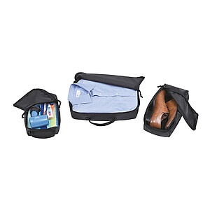 3 Piece Packing Cube Set, black