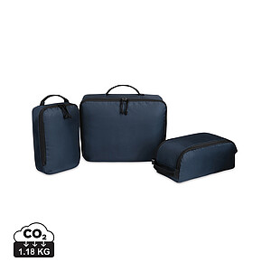 3 Piece Packing Cube Set, navy