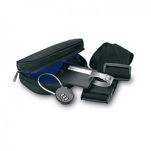 3 piece travel set, black