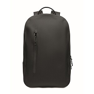 300D RPET computer backpack, black