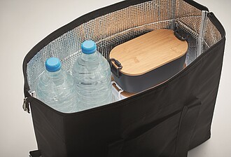 300D RPET cooler bag 3L, black