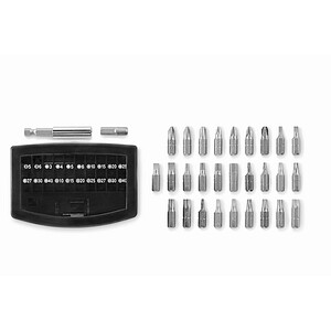 32 pcs screwdriver bit set, black