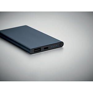 4000 mAh Power Bank Type C, french navy