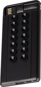 4000 mAh Powerbank with suction cups