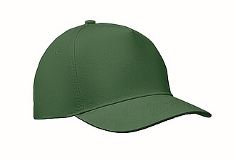 5 panel baseball cap, dark green