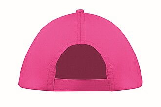 5 panel baseball cap, fuchsia