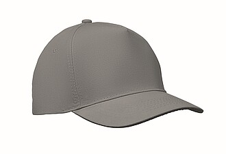 5 panel baseball cap, grey