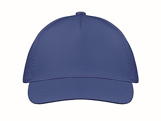 5 panel baseball cap, royal blue