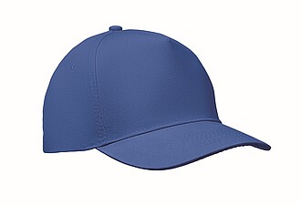 5 panel baseball cap, royal blue