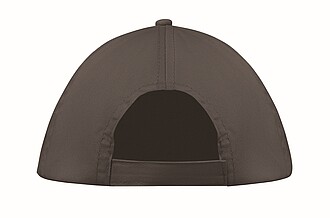 5 panel baseball cap, stone grey