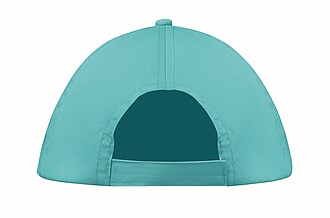 5 panel baseball cap, turquoise