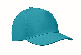 5 panel baseball cap, turquoise