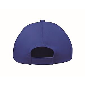 5 panel kids baseball cap, royal blue