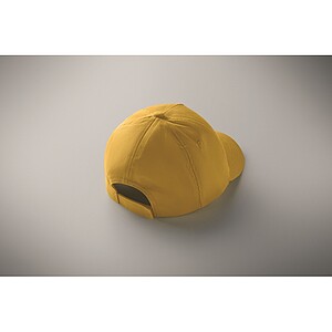 5 panel kids baseball cap, yellow