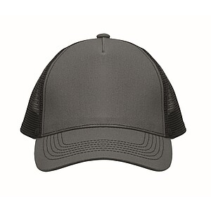 5 panel trucker cap, stone grey