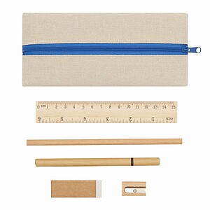 5-pcs. pencil set, beige