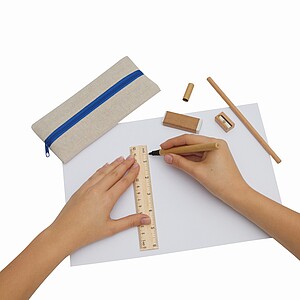 5-pcs. pencil set, beige