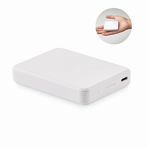 5000 mAh Power bank, white