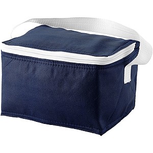6 can cooler bag navy