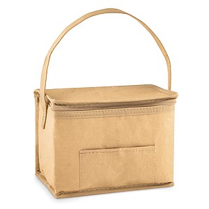6 can woven paper cooler bag