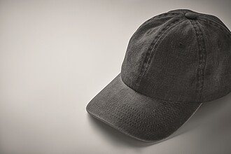 6 panel baseball cap 265 gr/m2, black