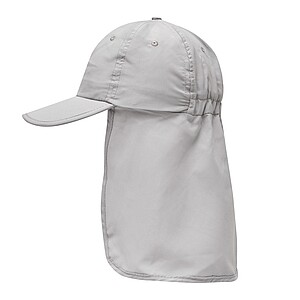 6-panel baseball cap, grey