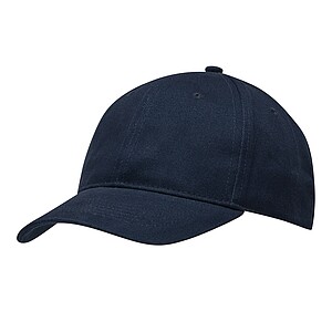 6-panel baseball cap, navy blue