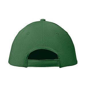 6 panels baseball cap, dark green